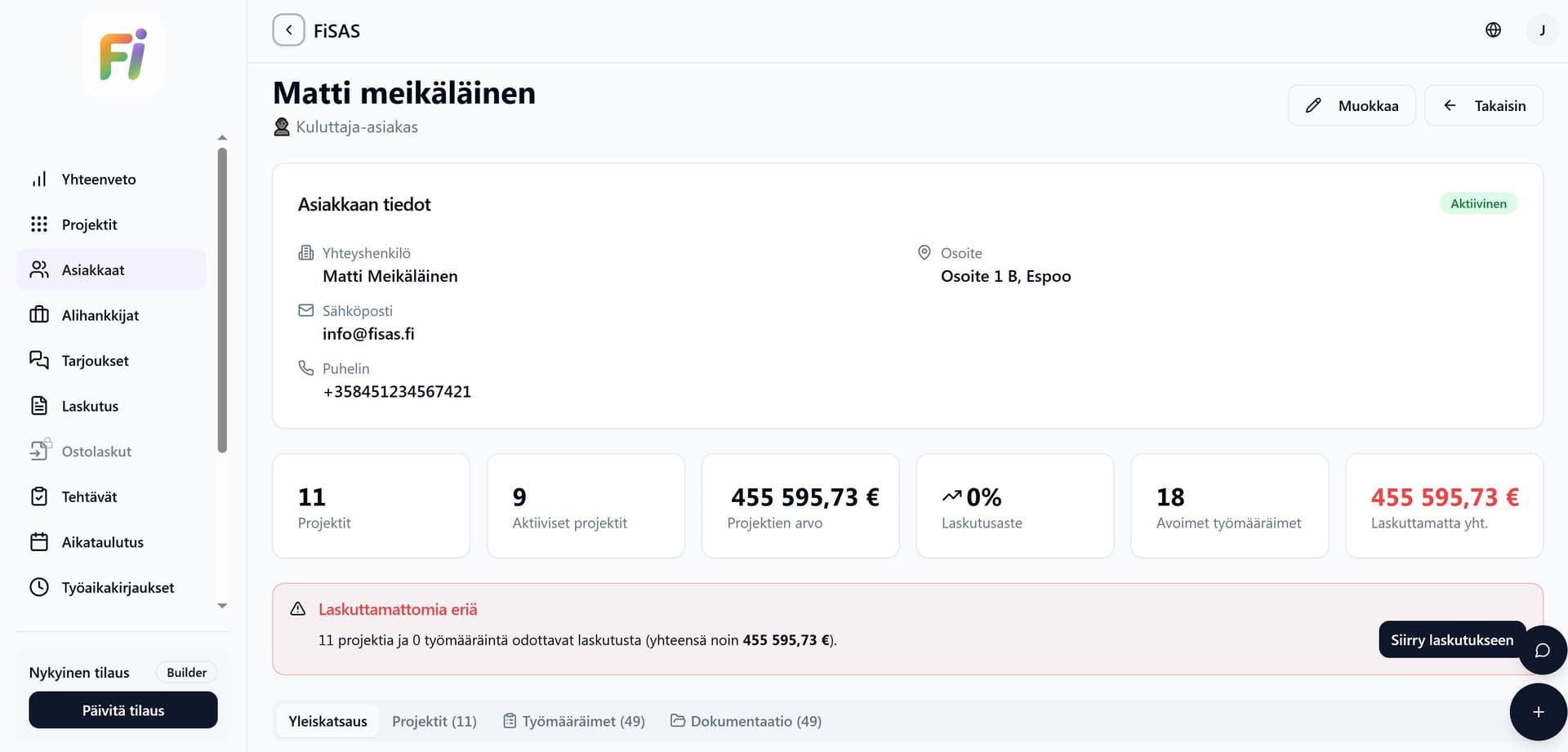 ASIAKASKORTTI
