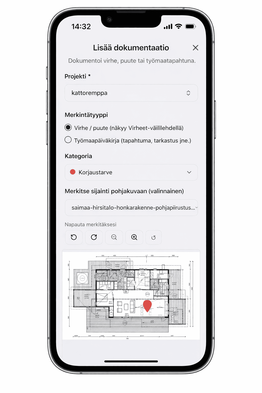 Kuva- ja pohjakuvadokumentointi