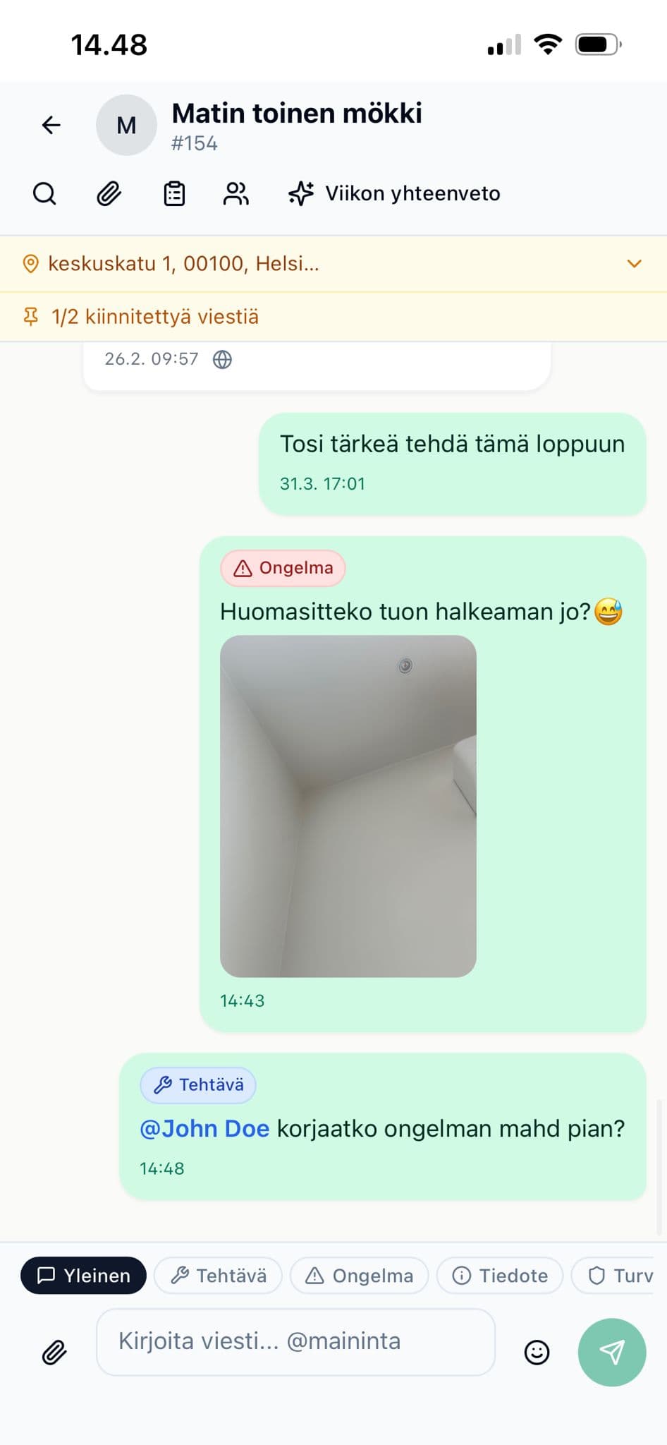 PROJEKTIKESKUSTELUT