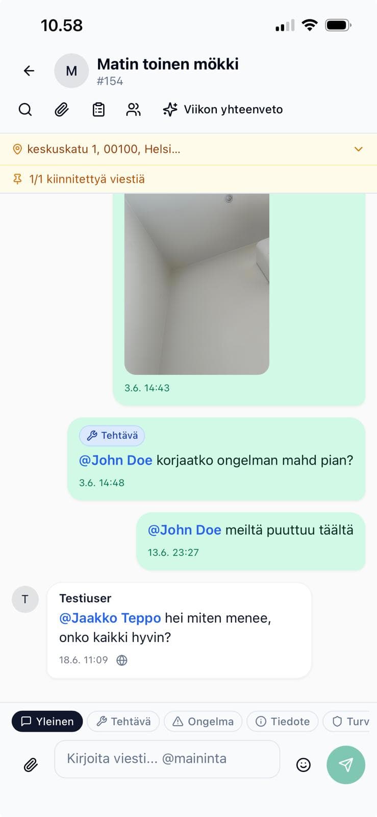 ILMOITUKSET JA MAININNAT